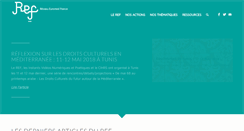 Desktop Screenshot of euromed-france.org
